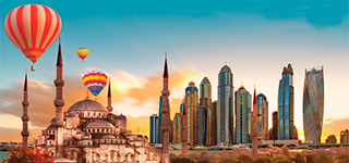 China Fascinante saliendo de la ciudad de mexico